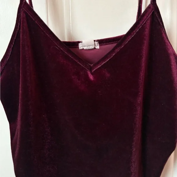 Garage Red Velvet Top - Picture 2 of 5